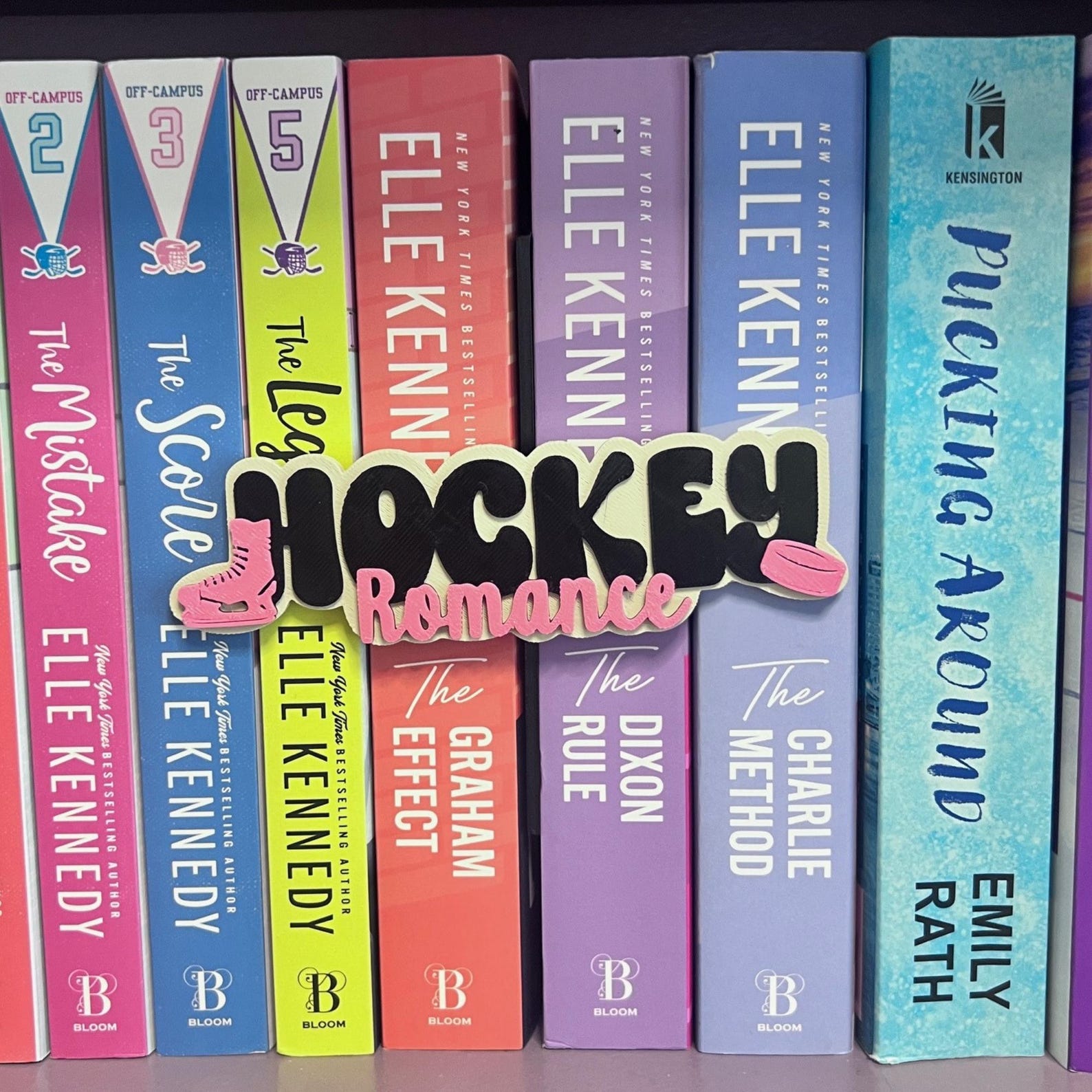 Genre Signs 3D Printed Bookshelf Genre Signs: Book Club Decor - Etsy