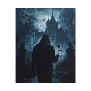 Zade Meadows Matte Poster, MMC Poster, Haunting Adeline Physischer Poster Druck, Wandkunst, Katzen- und Maus-Duett Merch, Dark Romance Wandplakat