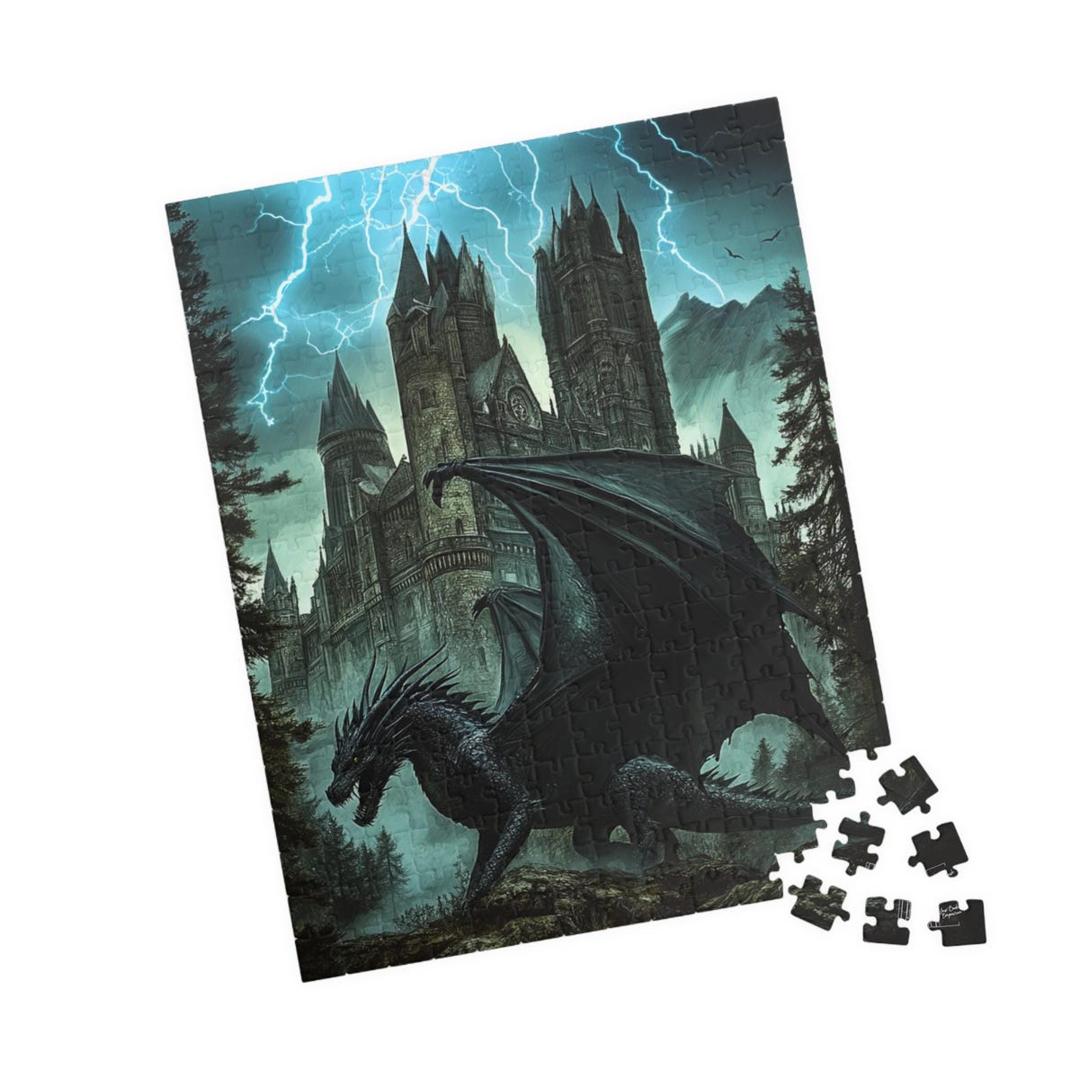 Fourth Wing Tairn Puzzle, 1014 piece - Etsy