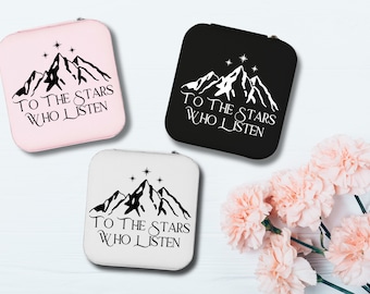 Velaris To the Stars Who Listen Jewelry Travel Case, ACOTAR gift