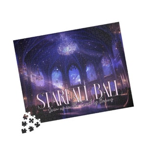 Velaris Starfall Ball Jigsaw Puzzle: ACOTAR Book Lover Gift