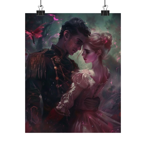 Stampe fanart di Crimson Moth, poster di Kristen Ciccarelli, Rune Winters e Gideon Sharp, Cacciatore senza cuore, Arte murale di Rebel Witch, Decorazione murale