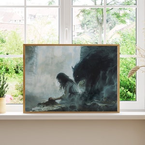 Elspeth Spindle Art Print: One Dark Window Digital Download image 8