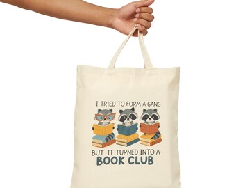 Bolsa de tela para amantes de los libros, regalo para lectores, bolsa de lona divertida para amantes de los libros, bonita bolsa para biblioteca, accesorio para clubes de lectura, bolsa estética de lectura