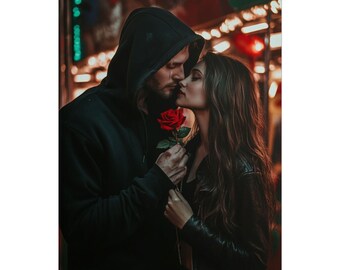 Zade and Adeline Fanart Print: Dark Romance Book Lover Gift - Etsy