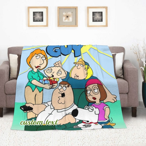 Family Guy Blanket Etsy