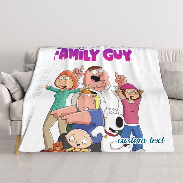 Family Guy Throw Blanket Etsy