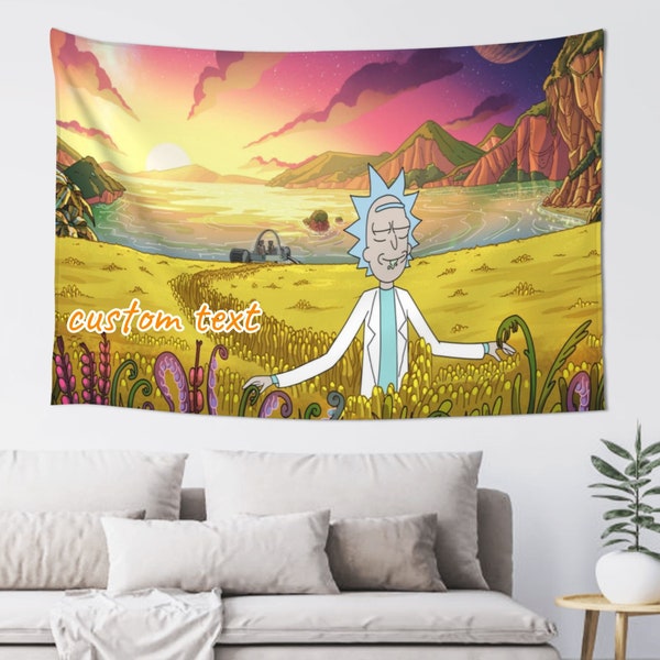 Rick Morty Backdrop Etsy