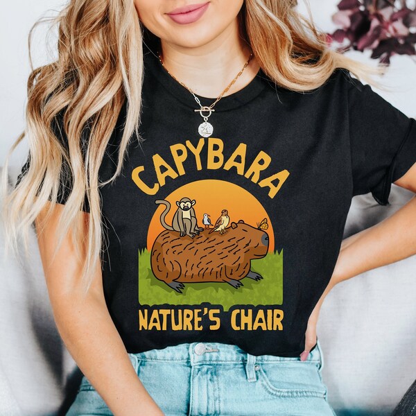capybara shirt, capybara tee, funny capybara shirt, capybara lover gift, animal lover tee, capybara lover, wildlife shirt, cute animal shirt