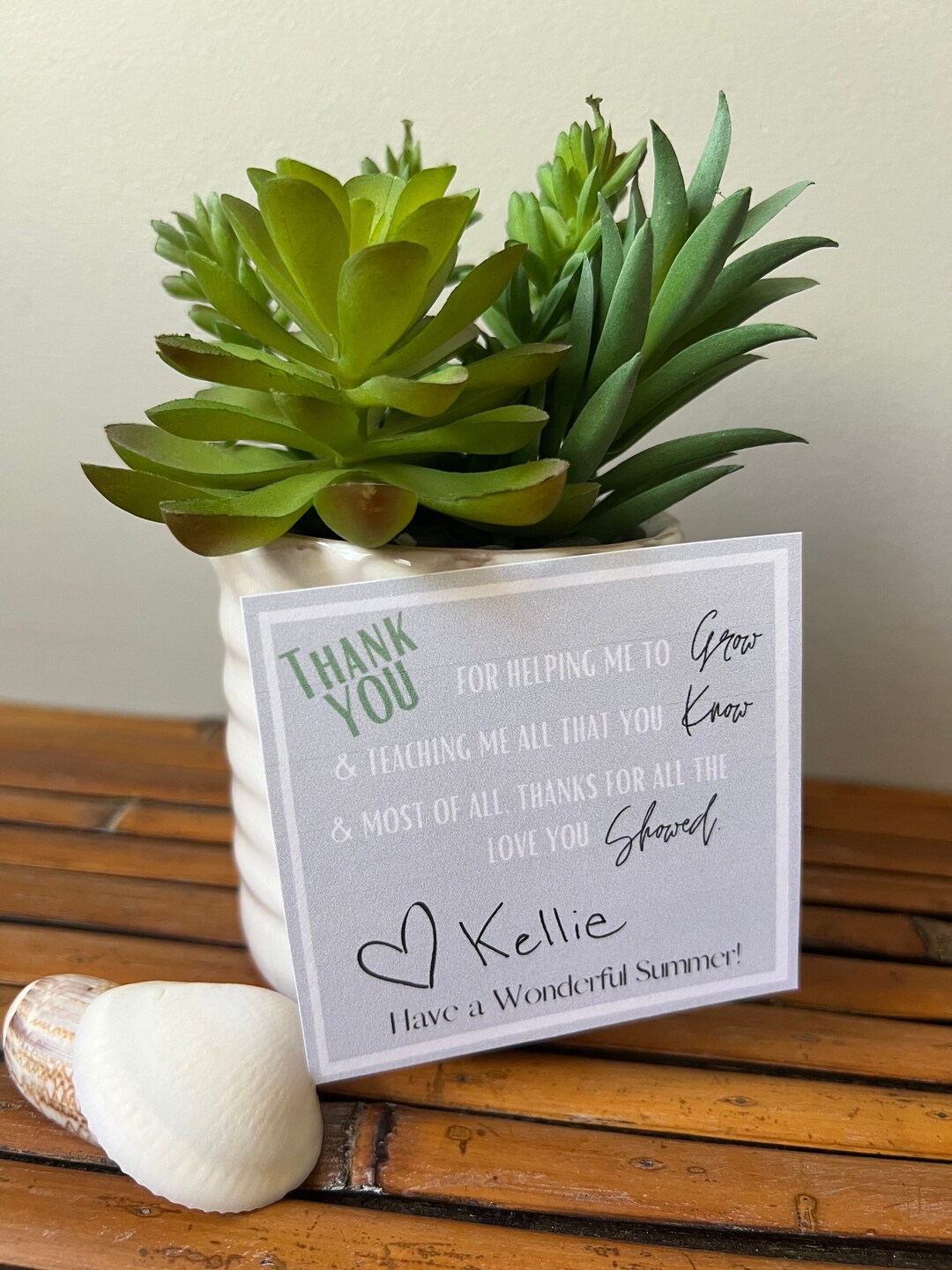 Thank YOU End of the Year Teacher Gift, TA Gift - Etsy