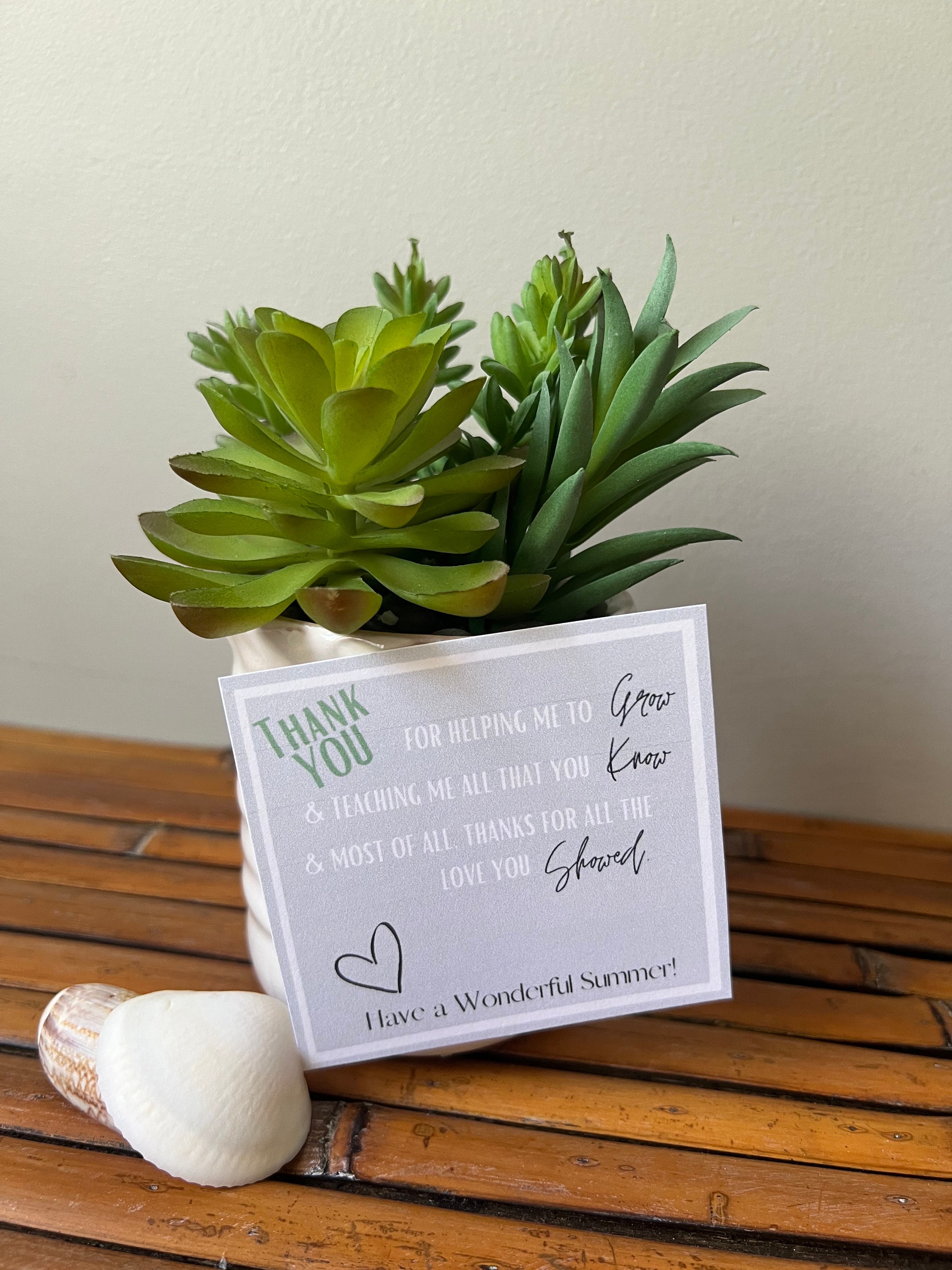 Thank YOU End of the Year Teacher Gift, TA Gift - Etsy