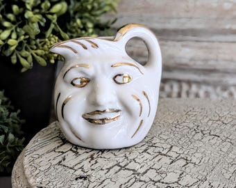Vintage Man in the Moon Creamer