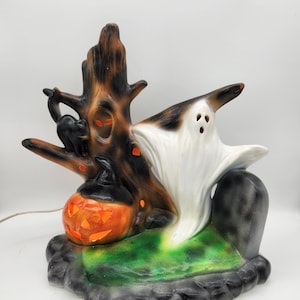 Vintage Halloween Decor     Halloween Light       Ghost, Pumpkin, Spooky Halloween