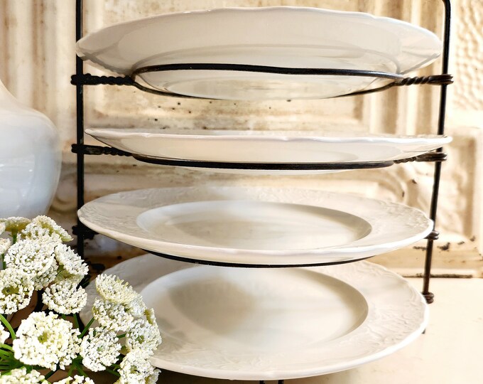 Antique Metal Pie Rack I Twisted Wire Pie Carrier I Primitive Stand ...