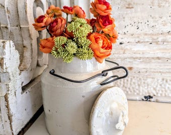 Antique Stoneware Container   I    Weir Fruit Canning Jar   I   Salt Glazed Crock