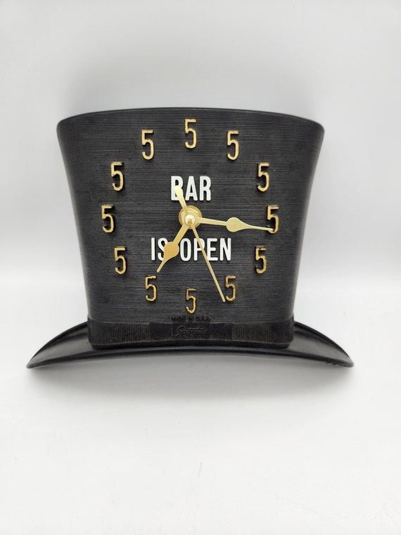 Bar is open clock discount