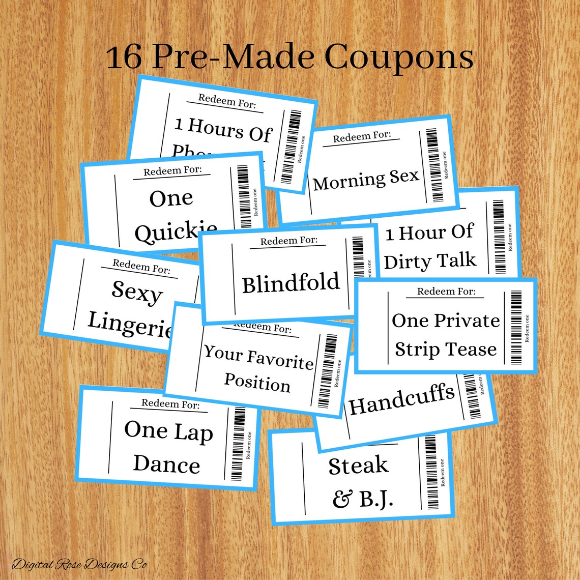 Sex Coupon Book for Him/ Printable Sex Coupon Book/ Customizable Sex ...