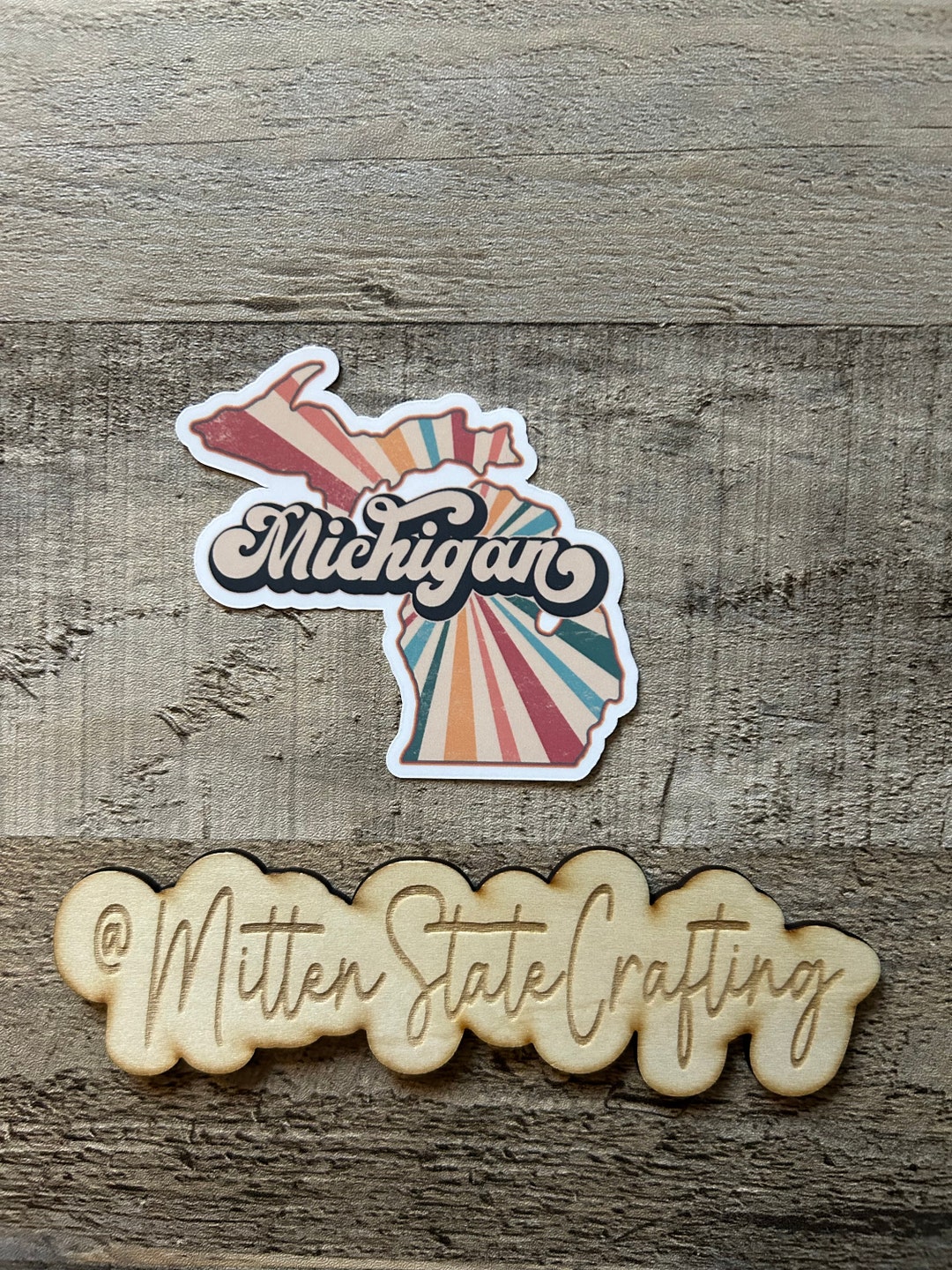 State Sticker Street Retro State Stickers, State Stickers, 50 States Stickers - Etsy
