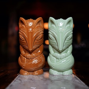 The Fox Tiki Mug Set