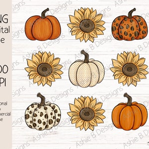 Cosecha de calabaza de otoño PNG, diseño de camiseta de calabaza, descarga digital