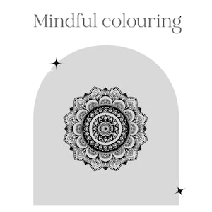 Mindful colouring