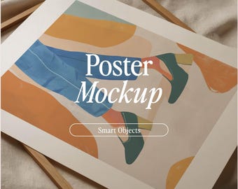 Interior Frame Mockup: Gallery Wall Art Display (PSD & JPG Digital Download)