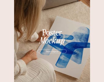 Interior Frame Mockup: Gallery Wall Art Display (PSD & JPG)