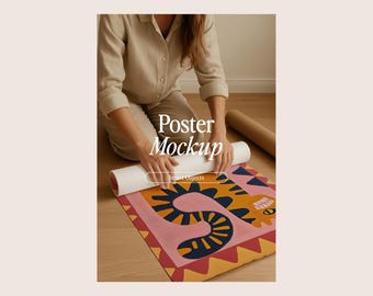 Interior Frame Mockup: Gallery Wall Art Display (PSD & JPG Digital Download)