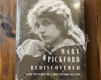 Mary Pickford Rediscovered. Rare Pictures of a Hollywood Legend - New Sealed 1999 - Silent Film Star - Film History - Celebrity History