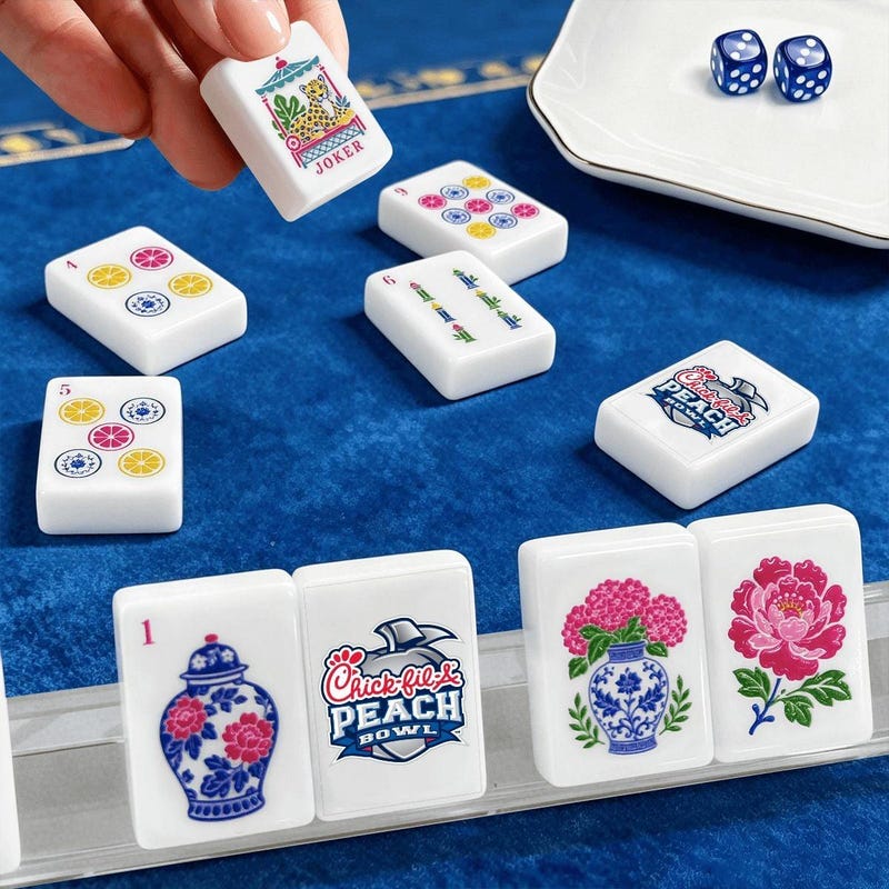 Website Tile Examples Custom Logo Mahjong Tiles - Etsy