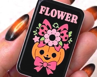 Halloween Black Mahjong Tiles – Spooky Pumpkin Acrylic Mahj Set (American Mahjong)