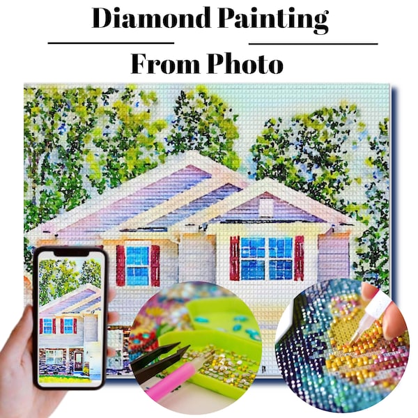 Kit De Peinture Diamant 5D Pour Débutant - Broderie Diamant