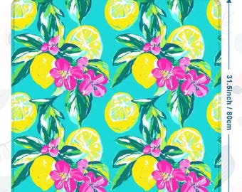 Tapete de Mahjong Lemon - Tapetes de Mahjong italianos de Amalfi, regalo personalizado de Mah-Jongg estilo chinoiserie, cubierta lisa de 3 mm de grosor premium. Se envía enrollado con bolsa.