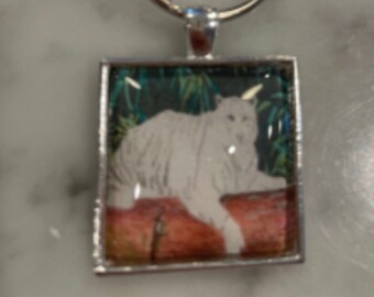 Unique Hand-drawn Charm Key holder