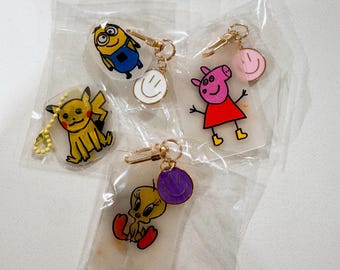 Handmade Shrink Keychains