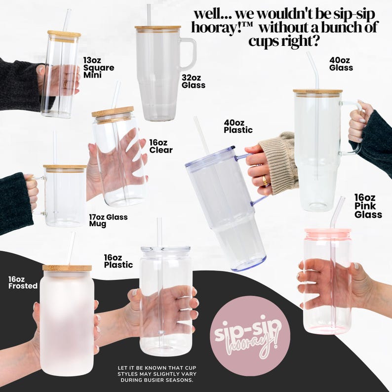 SipSipHoorayDesign Iced Coffee Cup - Thumbnail 4