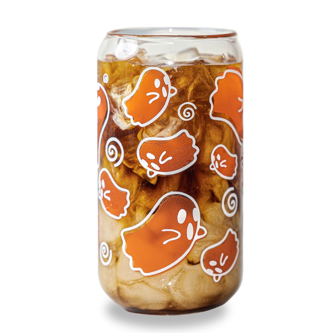 halloween-themed-drinking-glass-fall-iced-coffee-glass-jar-glass-can
