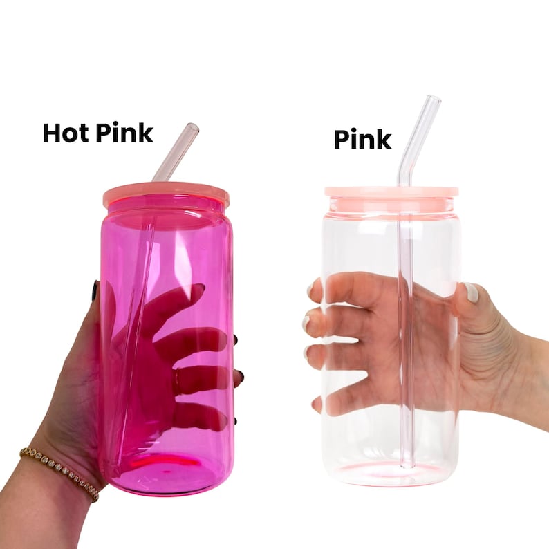 Custom Tumbler Company Logo, Customizable Iced Coffee Cup With Lid & Straw, Personalized Design Mug image 7