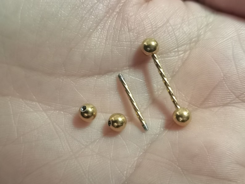 A Pair Titanium Pierced Nipple Barbells Nipples Jewelry Piercing Hearts Rings,nipples Rings