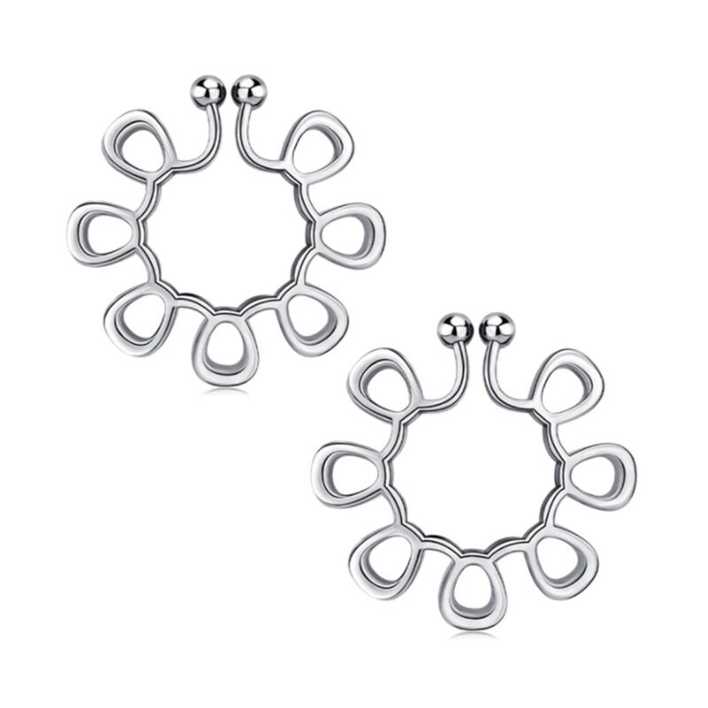 Nipples Jewelry Non Piercing , Adjustable Nipple Rings,surgical Steel
