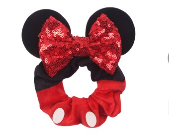 Minnie and Mickey Mouse Ears Hair Accessory