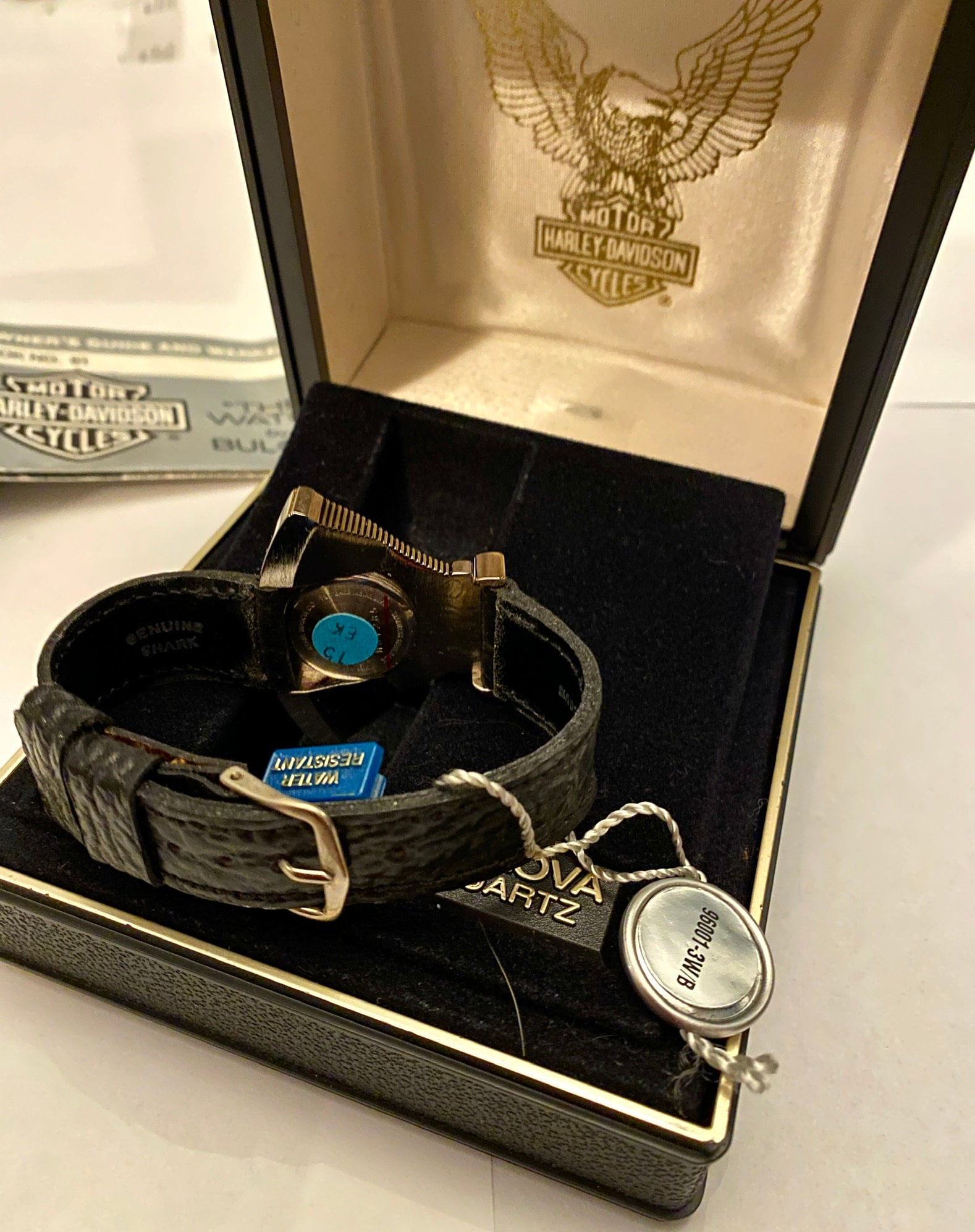 希少レトロHarley Davidson 腕時計 Harley Davidson NWT Rare Vintage Watch - Etsy