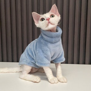 Sphynx Clothes l Cat Sweaters l Sphynx Shirts l Clothes For Cats – Nudie  Patooties