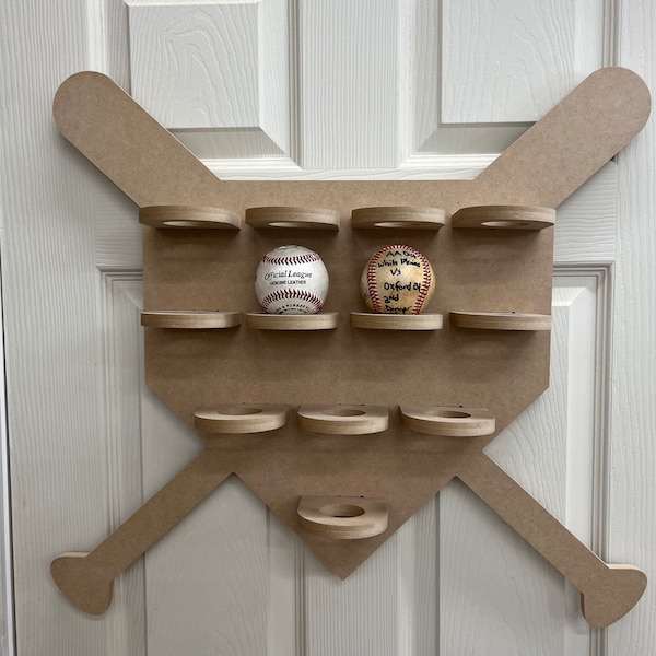 Baseball wall display, 12 balls, digital file, crv eps dxf ai svg pdf files, file for cnc machine