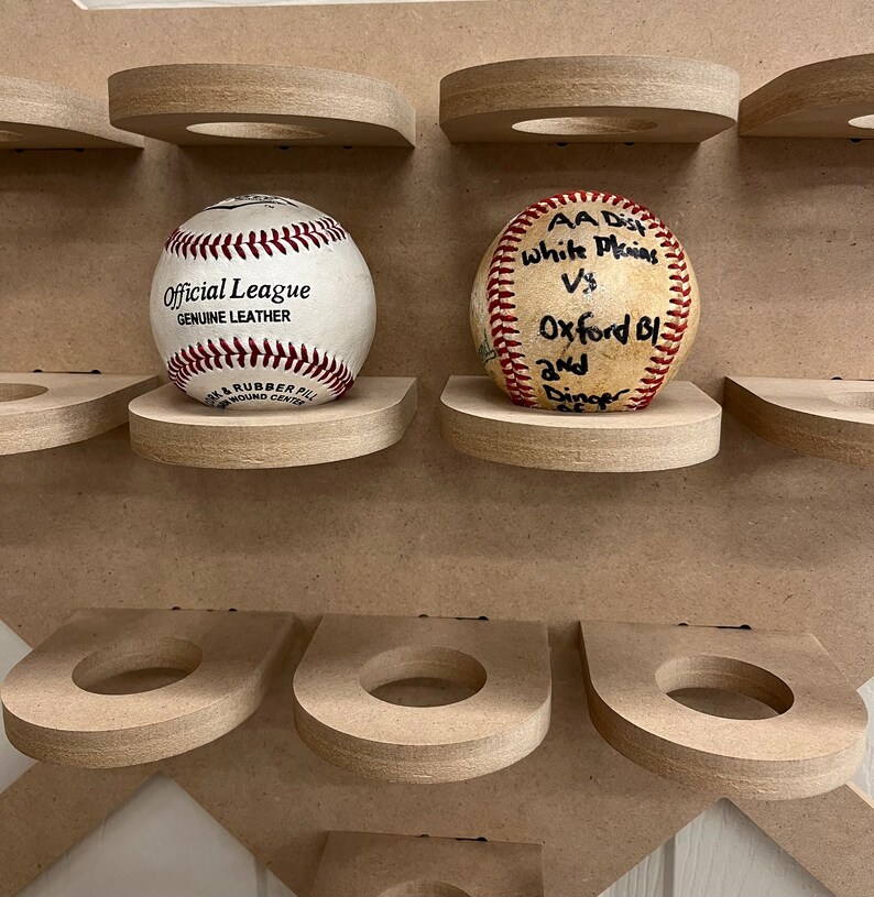 Baseball Wall Display 12 Balls Digital File Crv Eps Dxf Ai Etsy