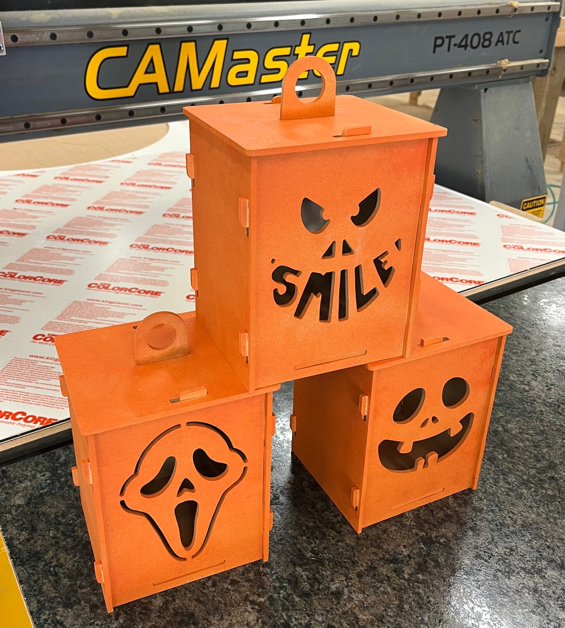 30 Halloween Lanterns SVG and DXF Files, Cnc Machine Files Etsy