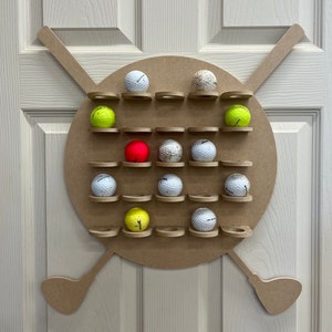 Golf ball wall display, 25 balls, digital file, crv eps dxf ai svg files, file for cnc machine