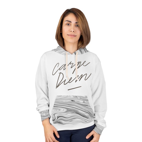 Carpe Diem AOP Unisex Pullover Hoodie Ireland