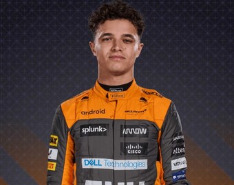 Lando Norris F1 karting suit 2023 Mclaren 2023 F1 Karting Suit