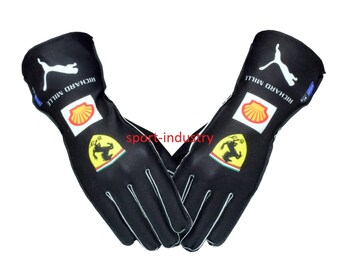 Gants de karting F1 Charles Leclerc Formule 1 2022 (fermeture jusqu'au 15 mai)